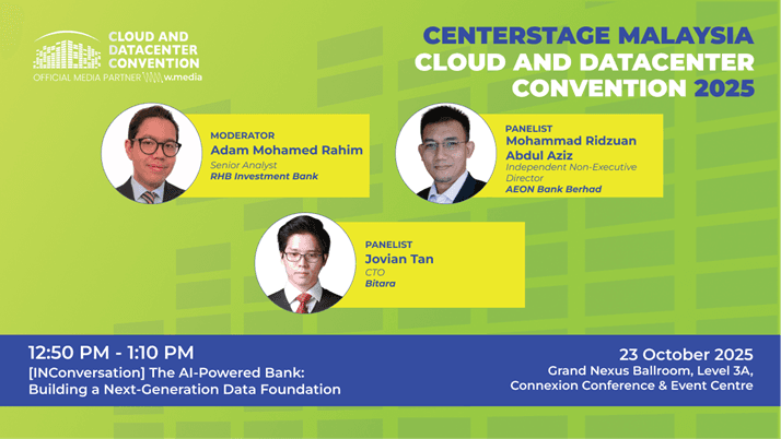 The AI-Powered Bank: Building a Next-Generation Data Foundation — event poster